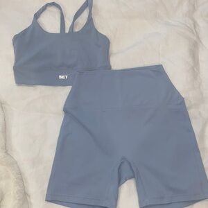 Set Active Luxform Biker Short Set. Size Small. In great condition.